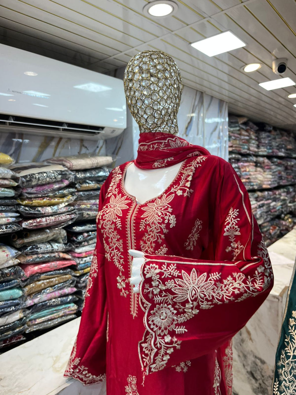 Pakistani Rayyon embroidery