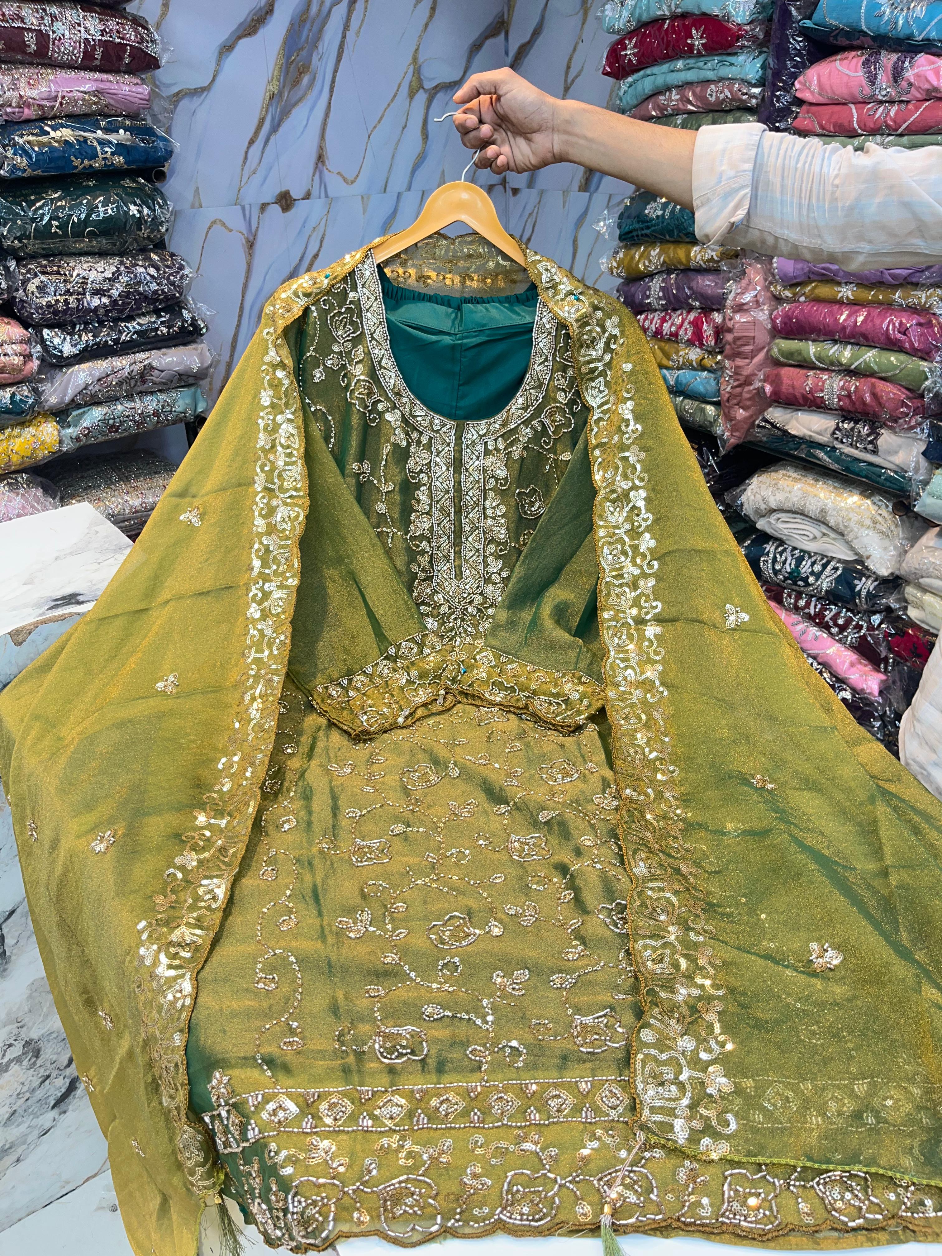 Pakistani beads work