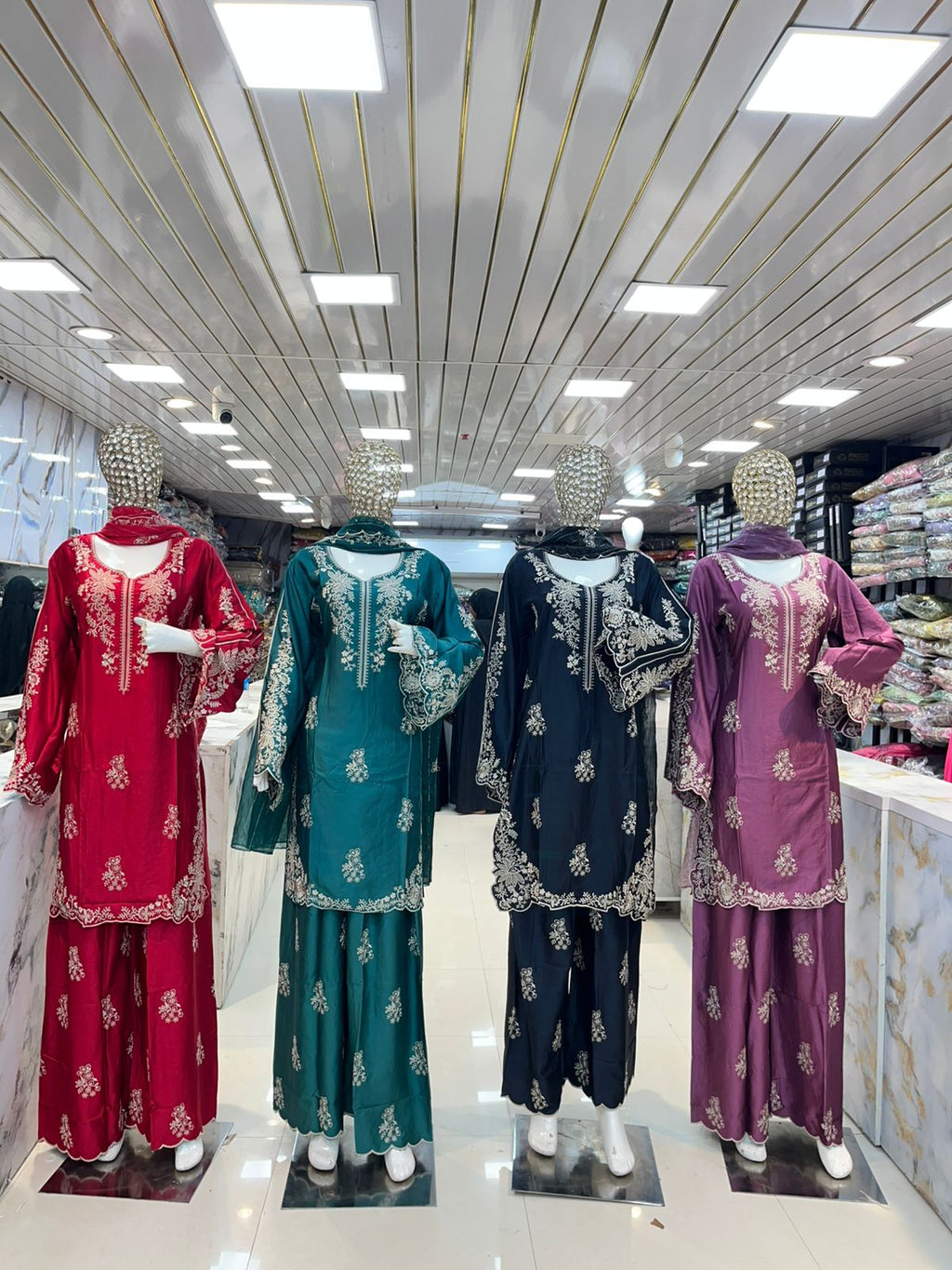 Pakistani Rayyon embroidery