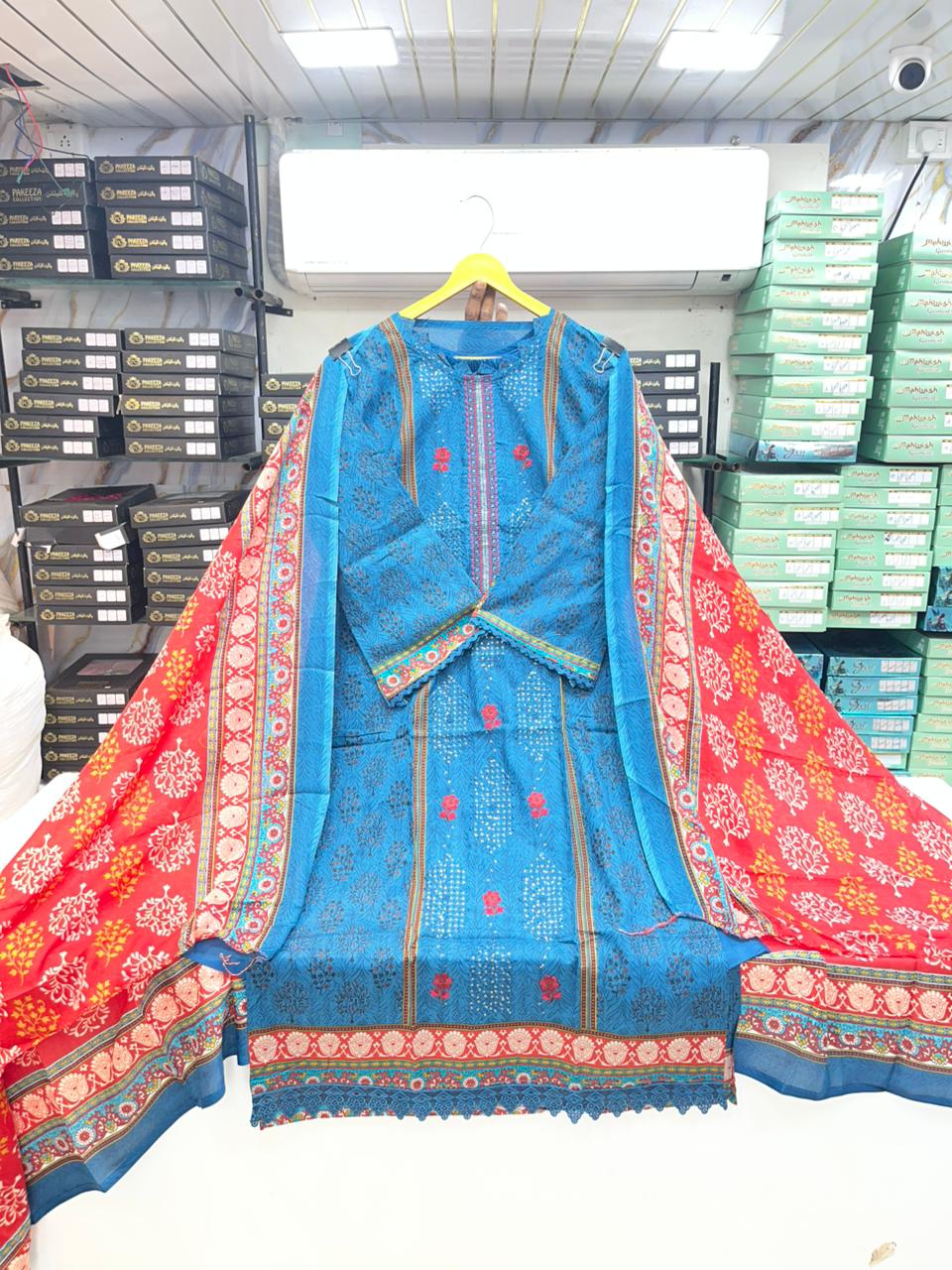 COTTON EMBROIDERY SUITS