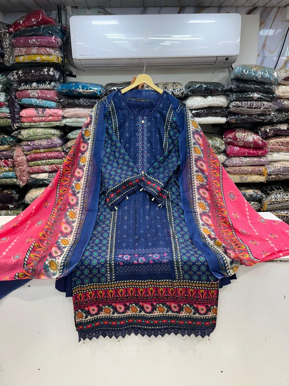 COTTON EMBROIDERY SUITS