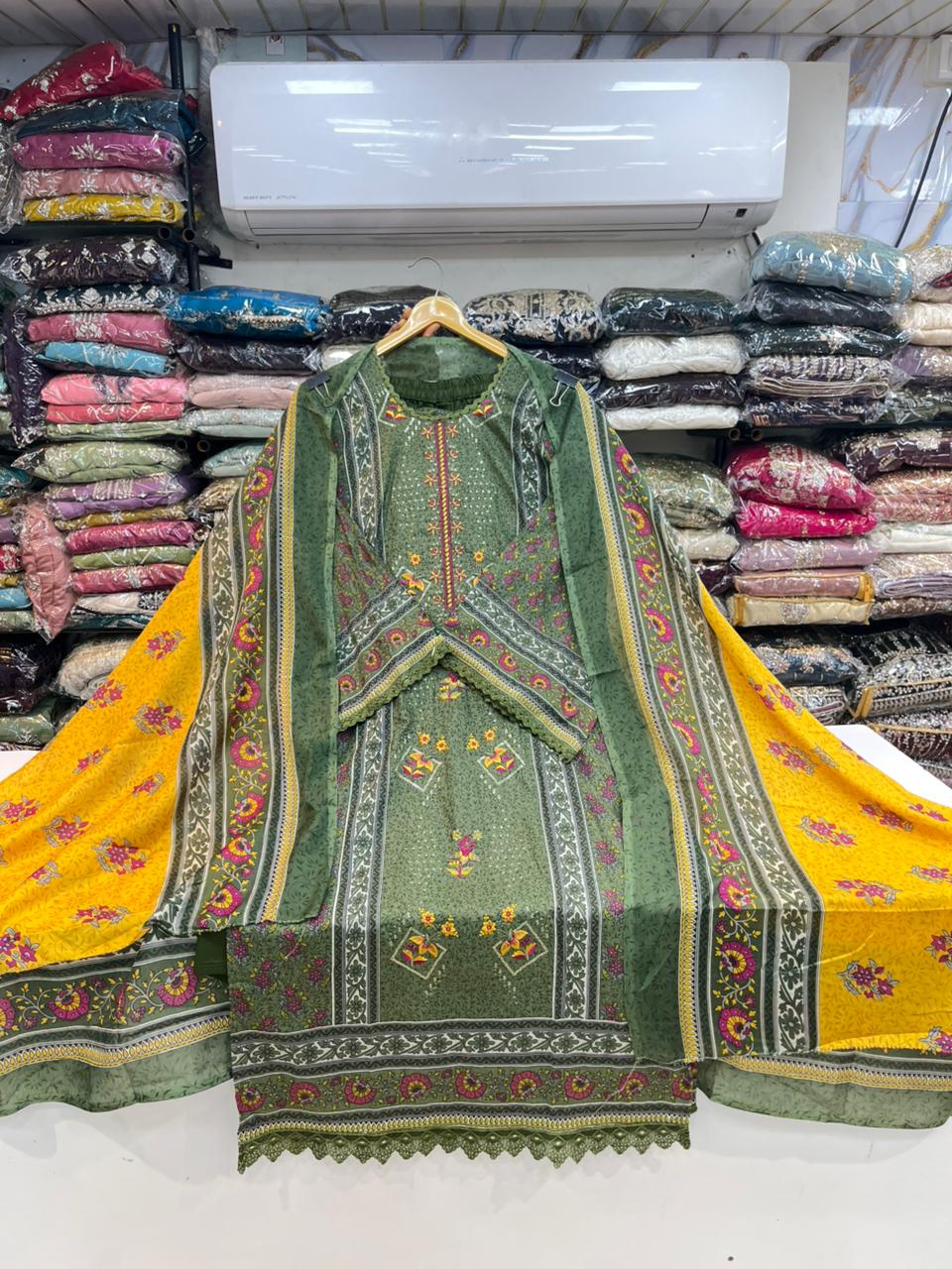 COTTON EMBROIDERY SUITS