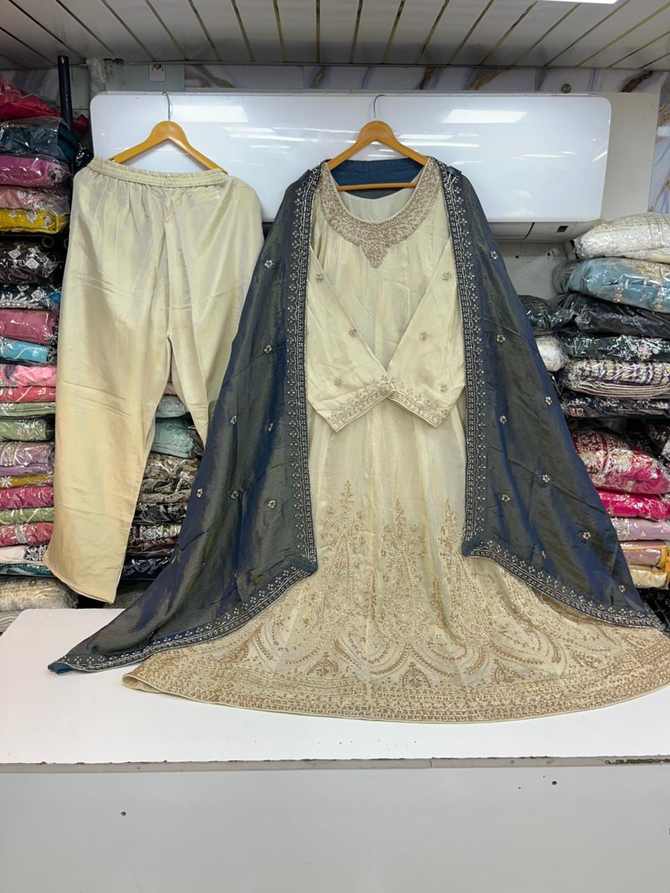 Beads work Gown 121