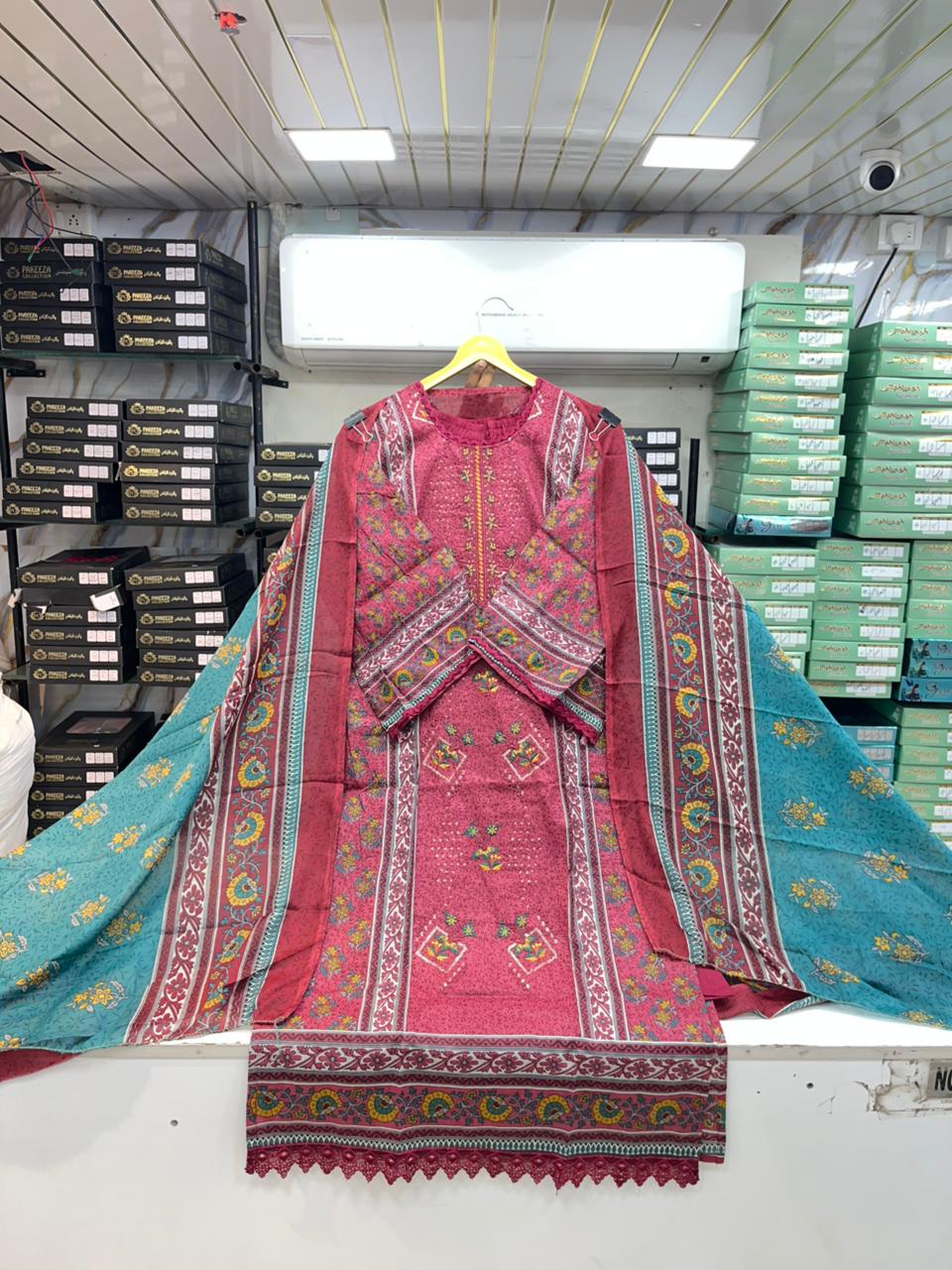 COTTON EMBROIDERY SUITS