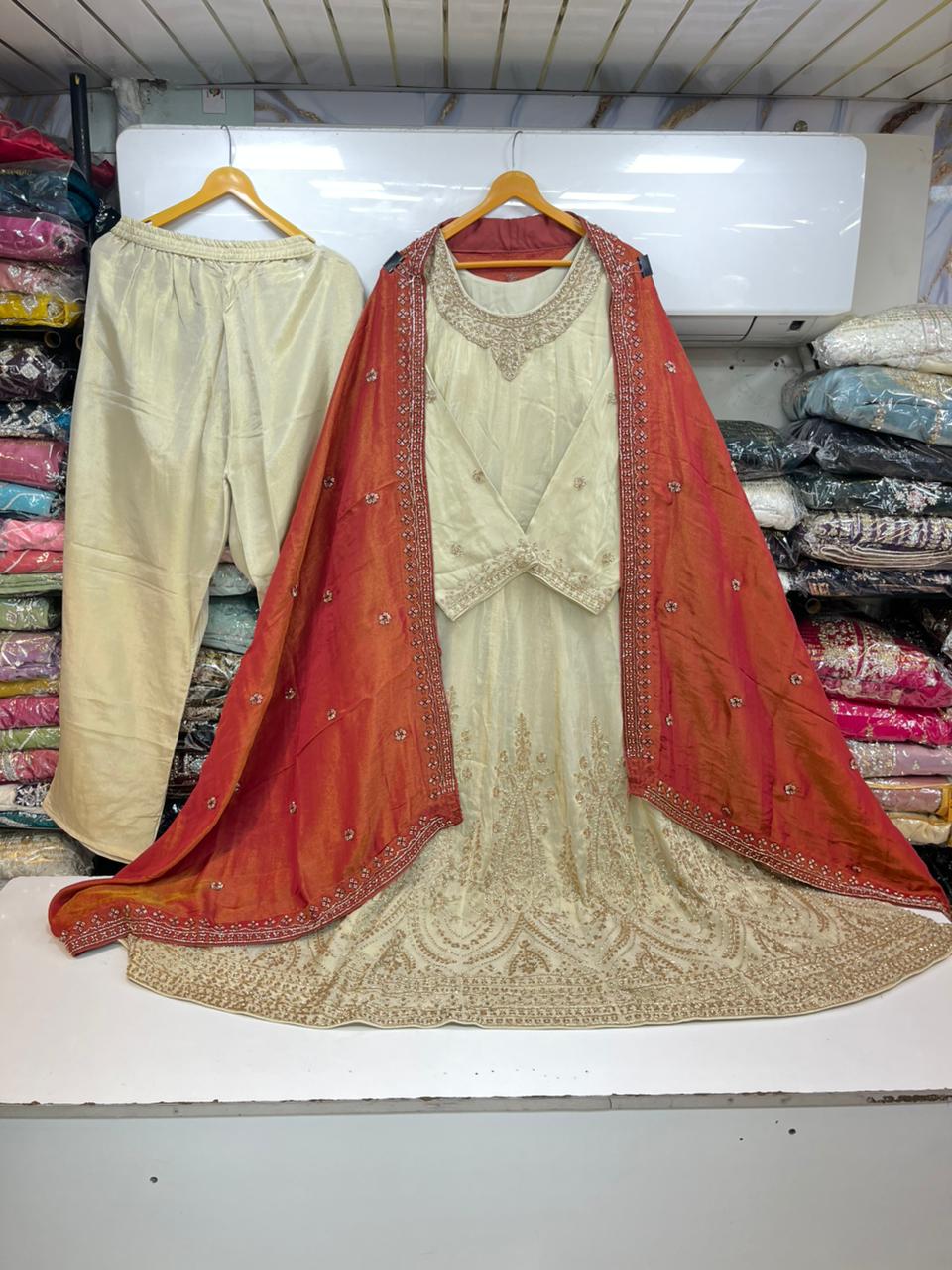 Beads work Gown 121
