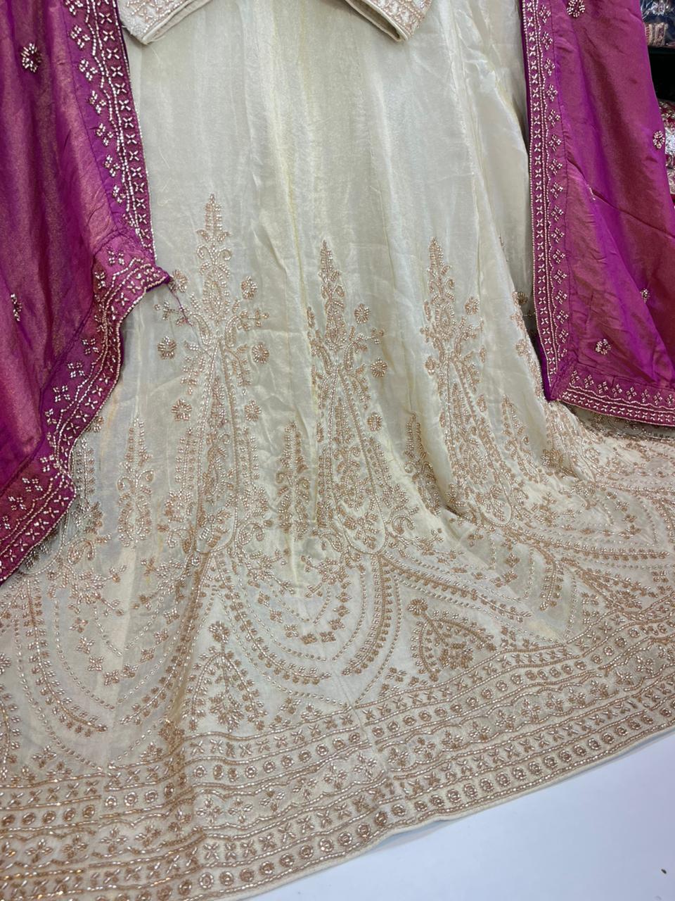 Beads work Gown 121