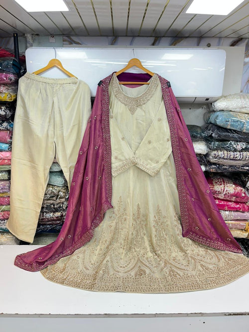 Beads work Gown 121