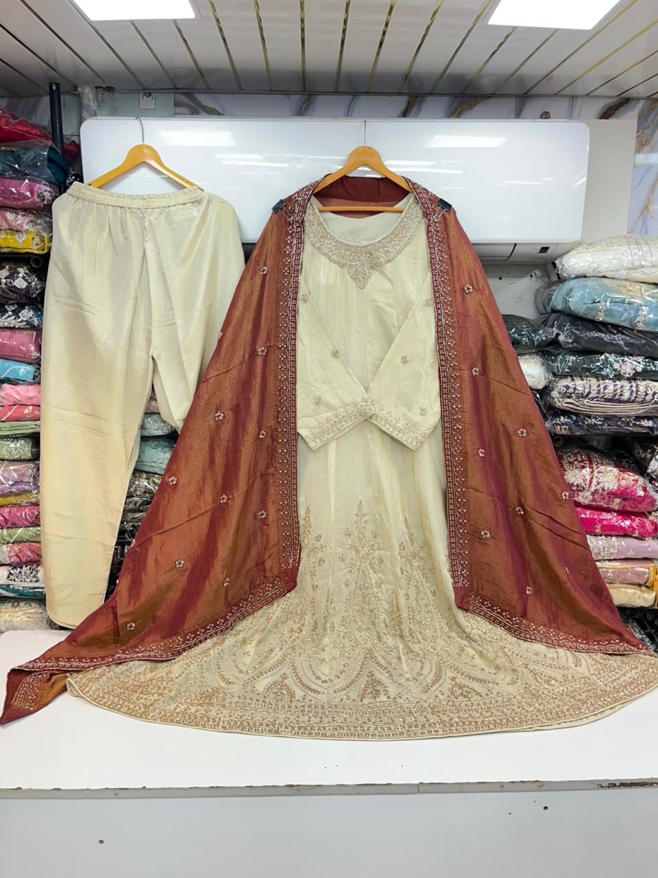 Beads work Gown 121