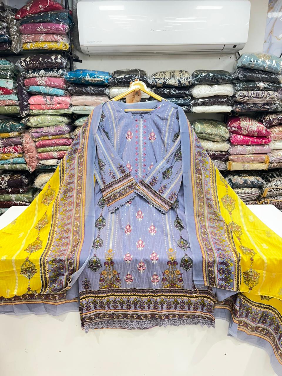 COTTON EMBROIDERY SUITS