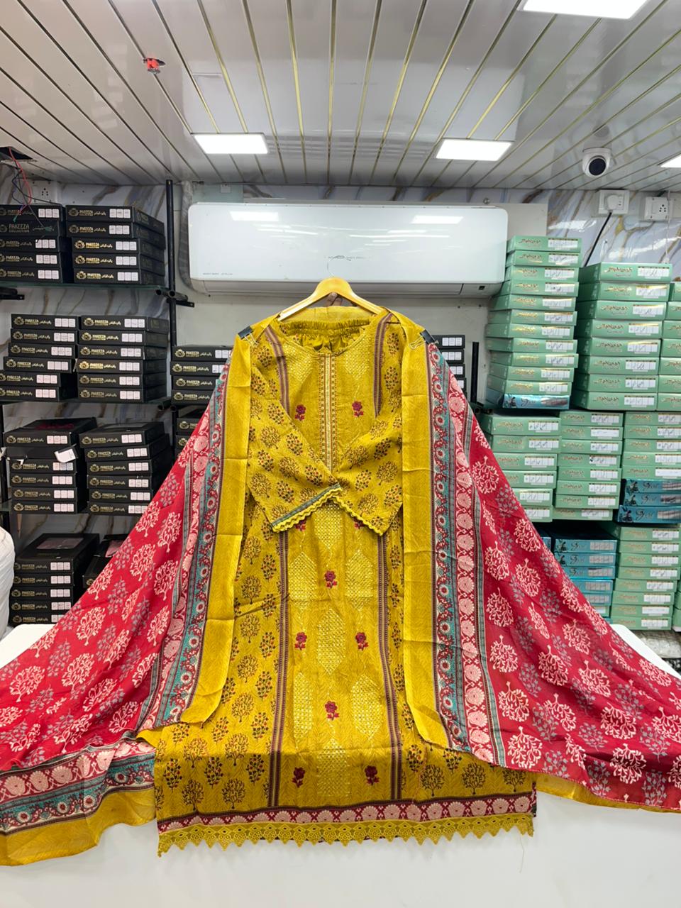 COTTON EMBROIDERY SUITS
