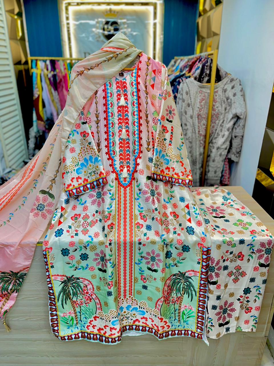 0110 LONG KAFTAN